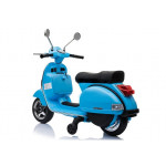 Elektrická motorka Vespa - modrá